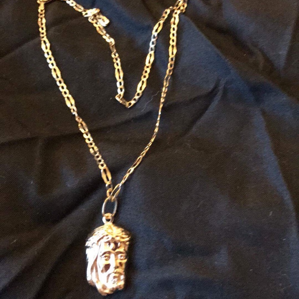 Face of god neck lace